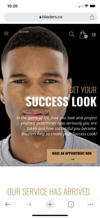 Ready to Go Online Black Barber Services Business