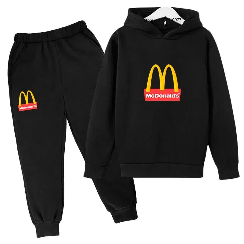 3-13 Years Boys Girls 2pcs Hoodie with Pants Tracksuit