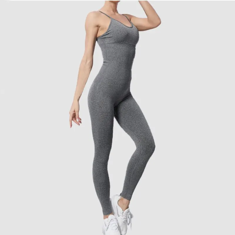 Yoga Set For Women One-piece Seamless Jumpsuits